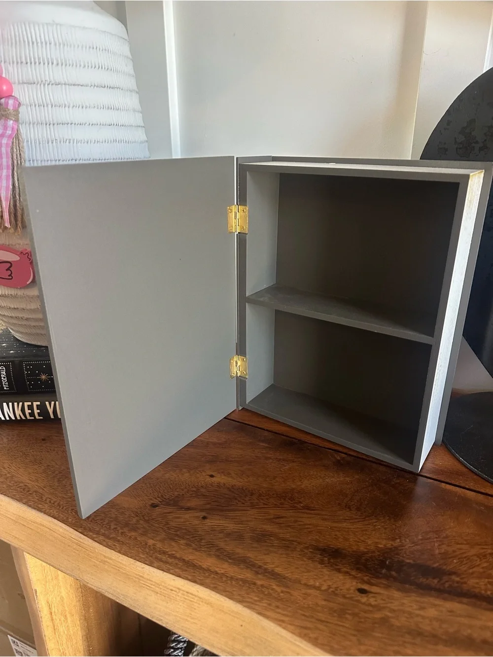 Target Bullseye Magical Potions Decorative Book Box - Gray and Gold
